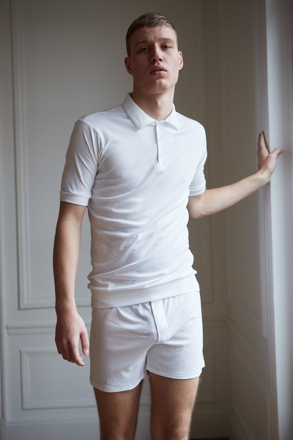 Briefs The polo shirt Maier – White