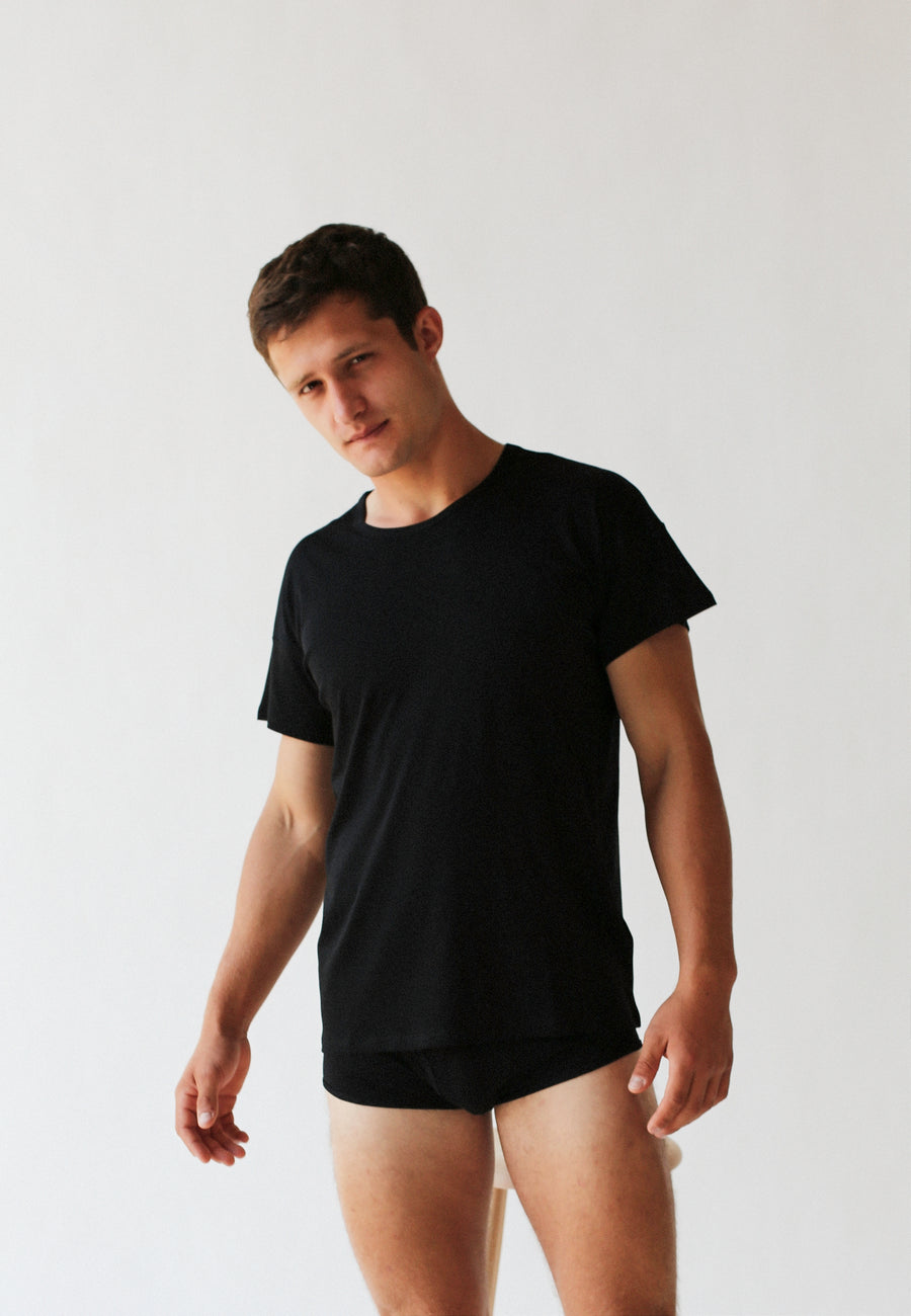 Sunset interlock t-shirt